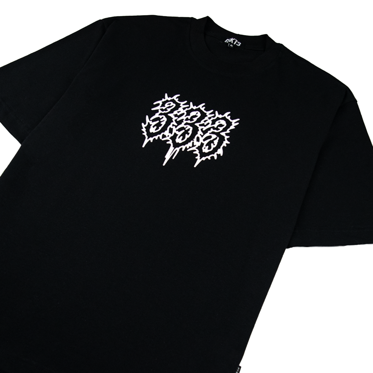 T-Shirt 333 Logo - Black