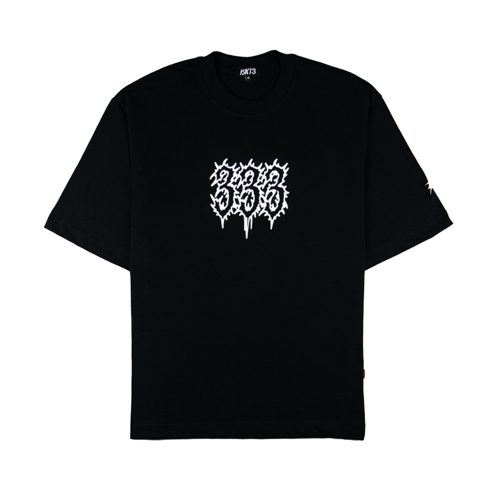 T-Shirt 333 Logo - Black
