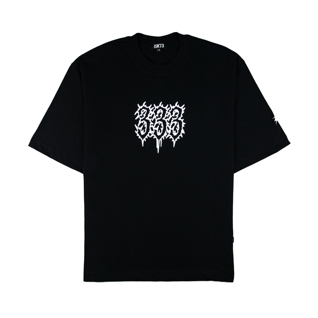 T-Shirt 333 Logo - Black