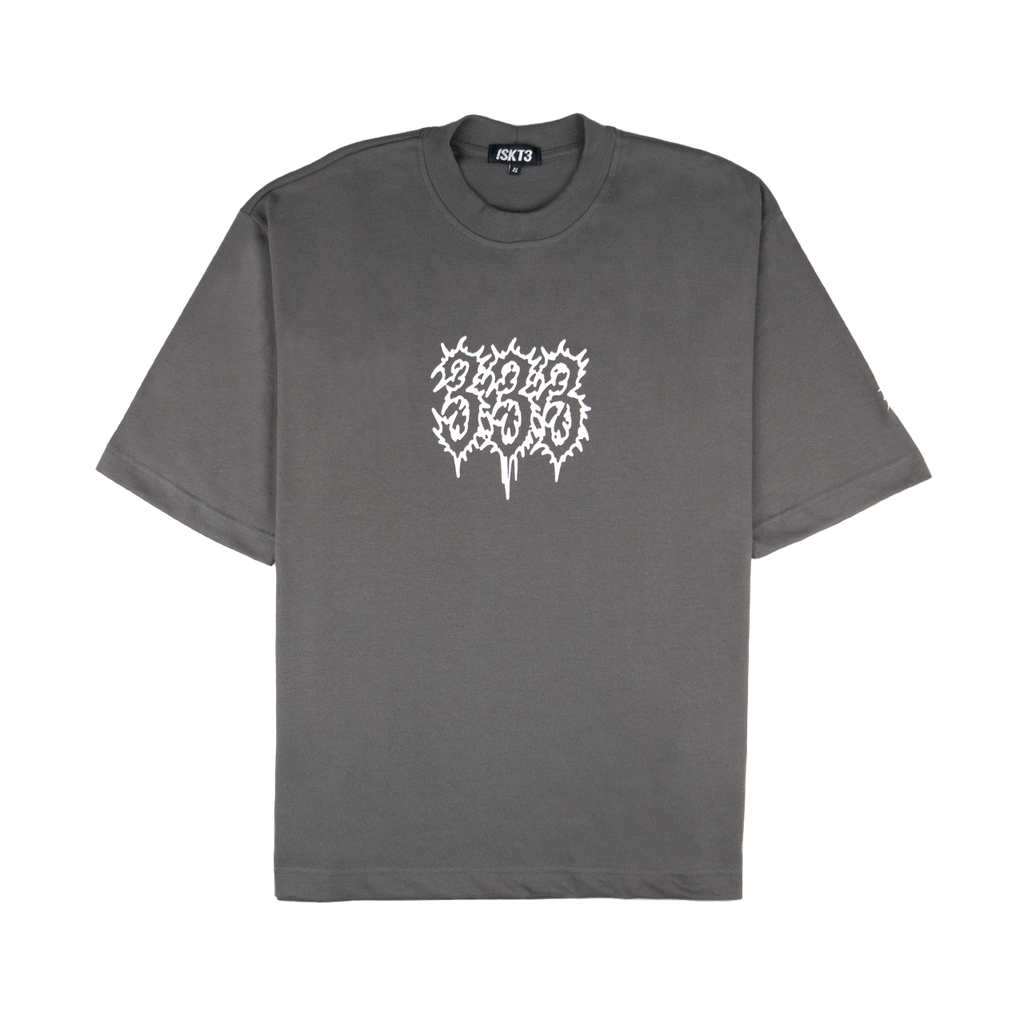 T-Shirt 333 Logo - Grey