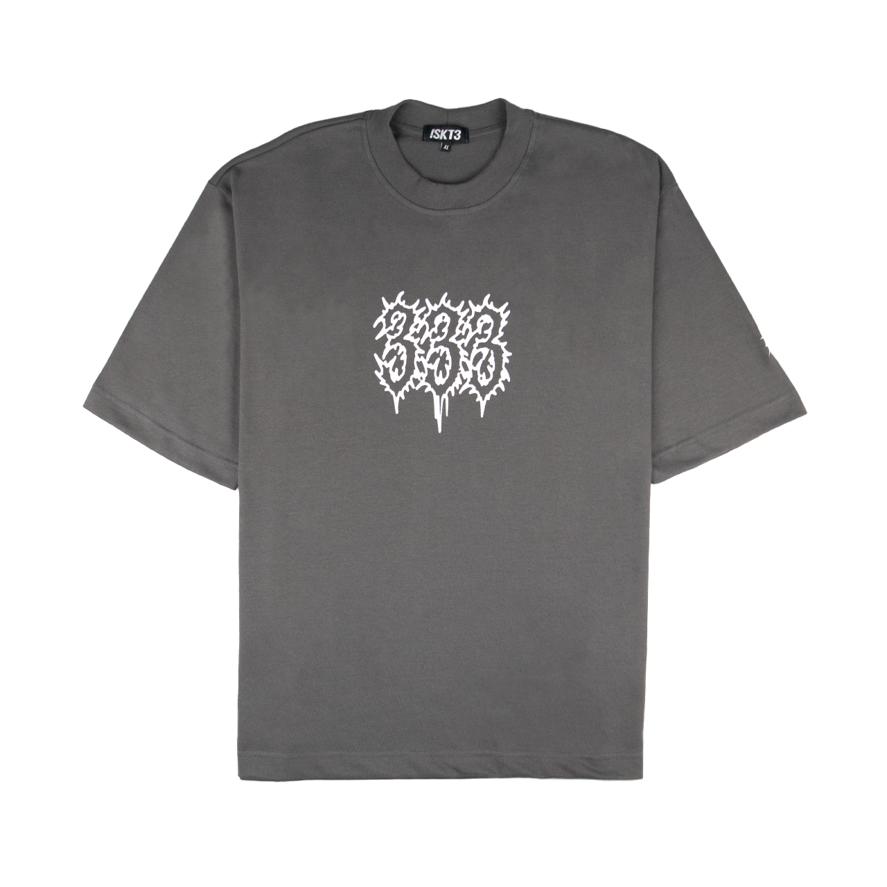 T-Shirt 333 Logo - Grey