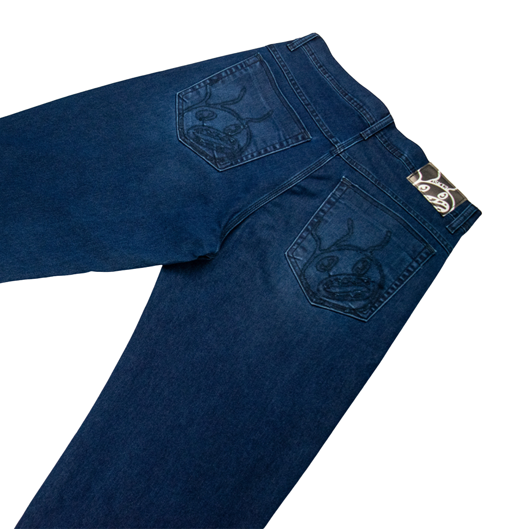 Calça Jeans ISKT3 – Stone Wash Blue