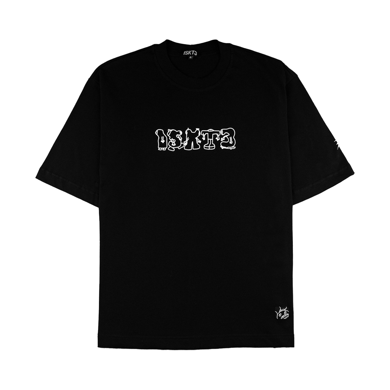 T-Shirt Monsters - Black