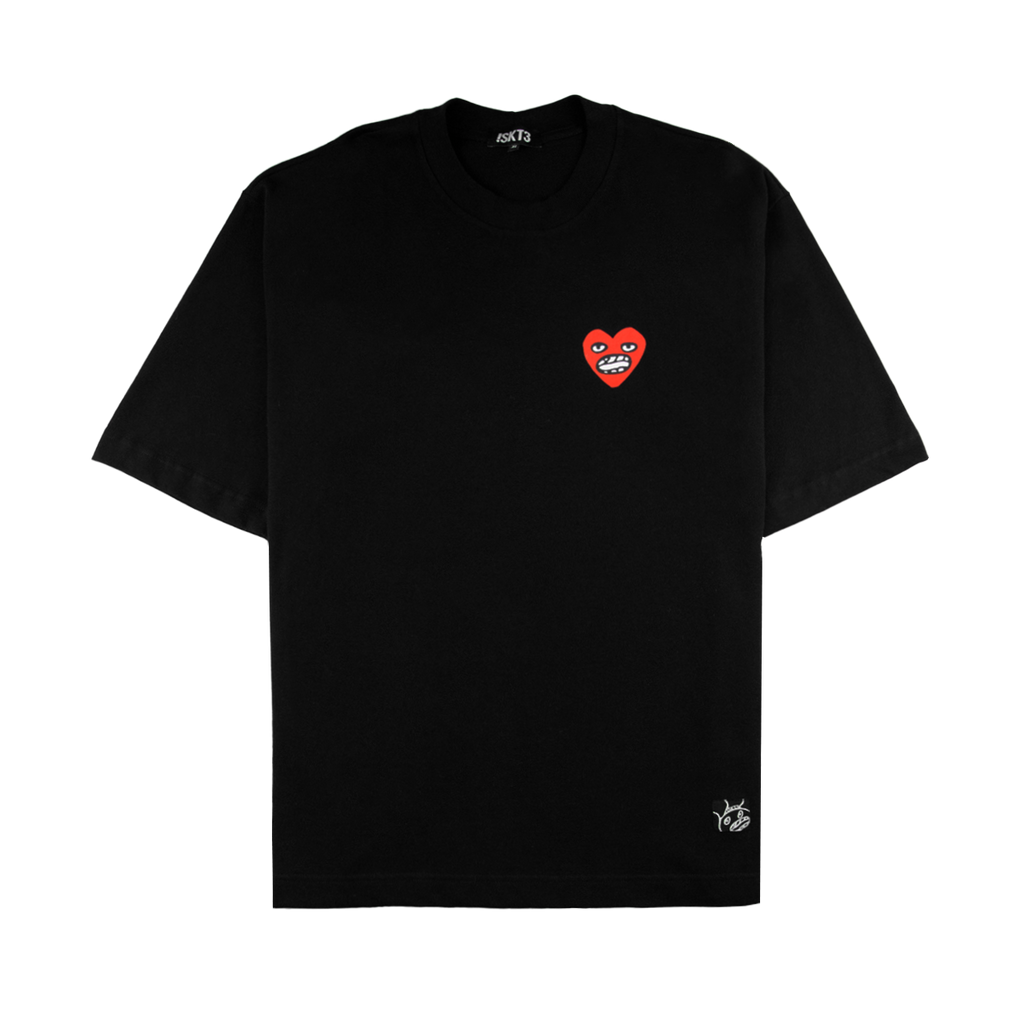 T-Shirt Comme Des Three - Black