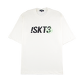T-Shirt Embroidery Face - White