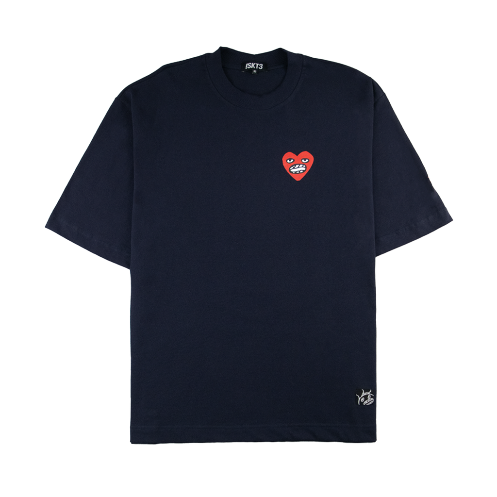 T-Shirt Comme Des Three - Dark Navy