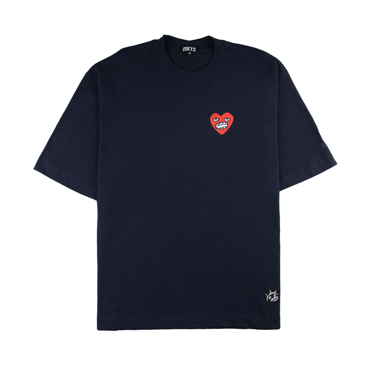 T-Shirt Comme Des Three - Dark Navy